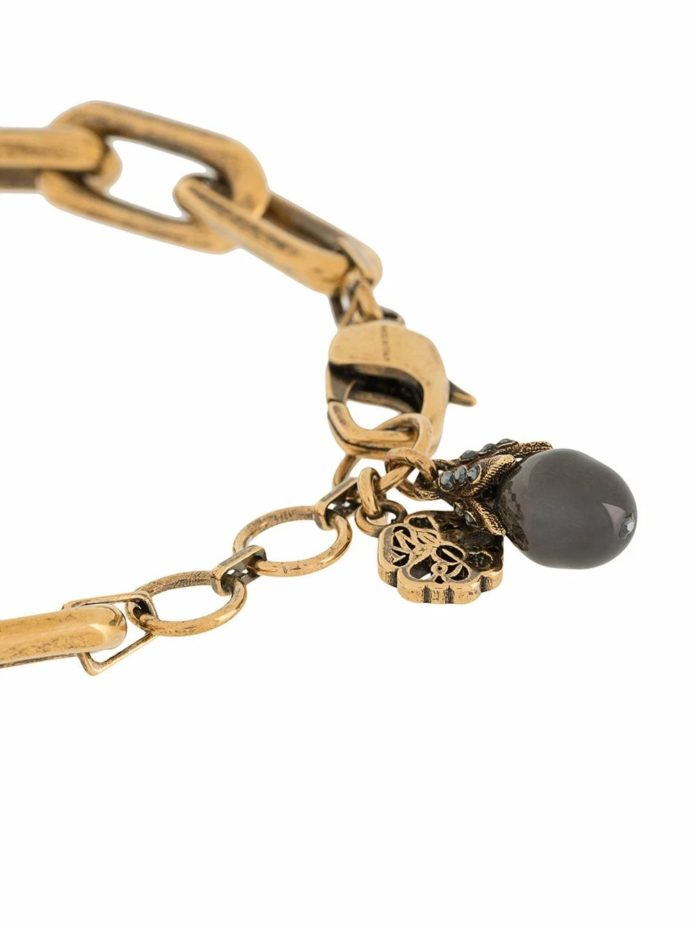 Alexander McQueen Skull bead bracelet 3 Alexander McQueen skull bead bracelet