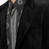 Alexander McQueen velvet single-breasted blazer