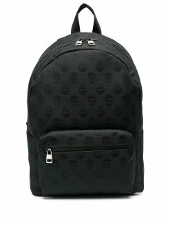 Alexander McQueen zip-around skull backpack