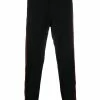Alexander McQueen logo tape track trousers