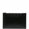 Alexander McQueen skull-print zipped clutch bag