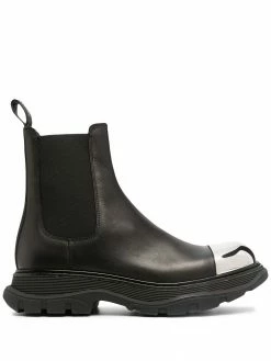 Alexander McQueen contrast toe-cap Chelsea boots