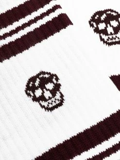 Alexander McQueen ribbed skull socks