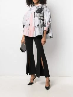 Alexander McQueen trompe-l'œil rose-print shirt