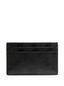 Alexander McQueen skull-print cardholder