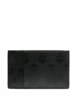 Alexander McQueen skull-print cardholder