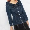 Alexander McQueen Wide collar denim jacket 8 Alexander McQueen wide-collar denim jacket