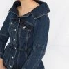 Alexander McQueen Wide collar denim jacket 10 Alexander McQueen wide-collar denim jacket