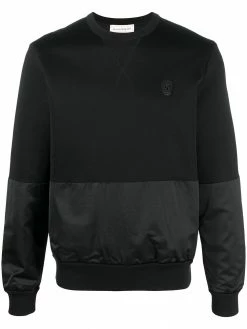 Alexander McQueen skull patch sweatshirt