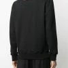 Alexander McQueen Selvedge logo-tape crew neck sweatshirt