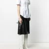 Alexander McQueen collarless short-sleeve shirt