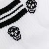 Alexander McQueen skull logo-print socks