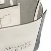 Alexander McQueen logo-print two-tone tote bag