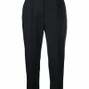 Alexander McQueen high waist cigarette trousers
