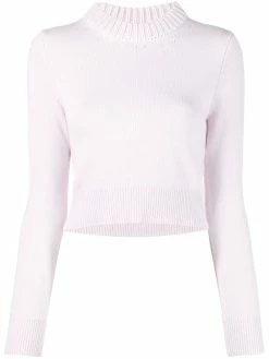 Alexander McQueen cashmere mock neck jumper