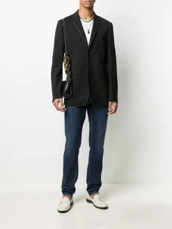 Alexander McQueen mid-rise slim-fit jeans