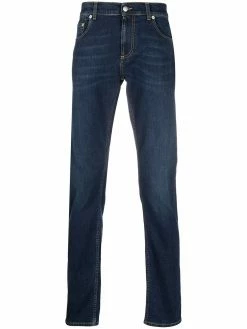 Alexander McQueen mid-rise slim-fit jeans