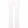 Alexander McQueen leaf-crepe long cigarette trousers