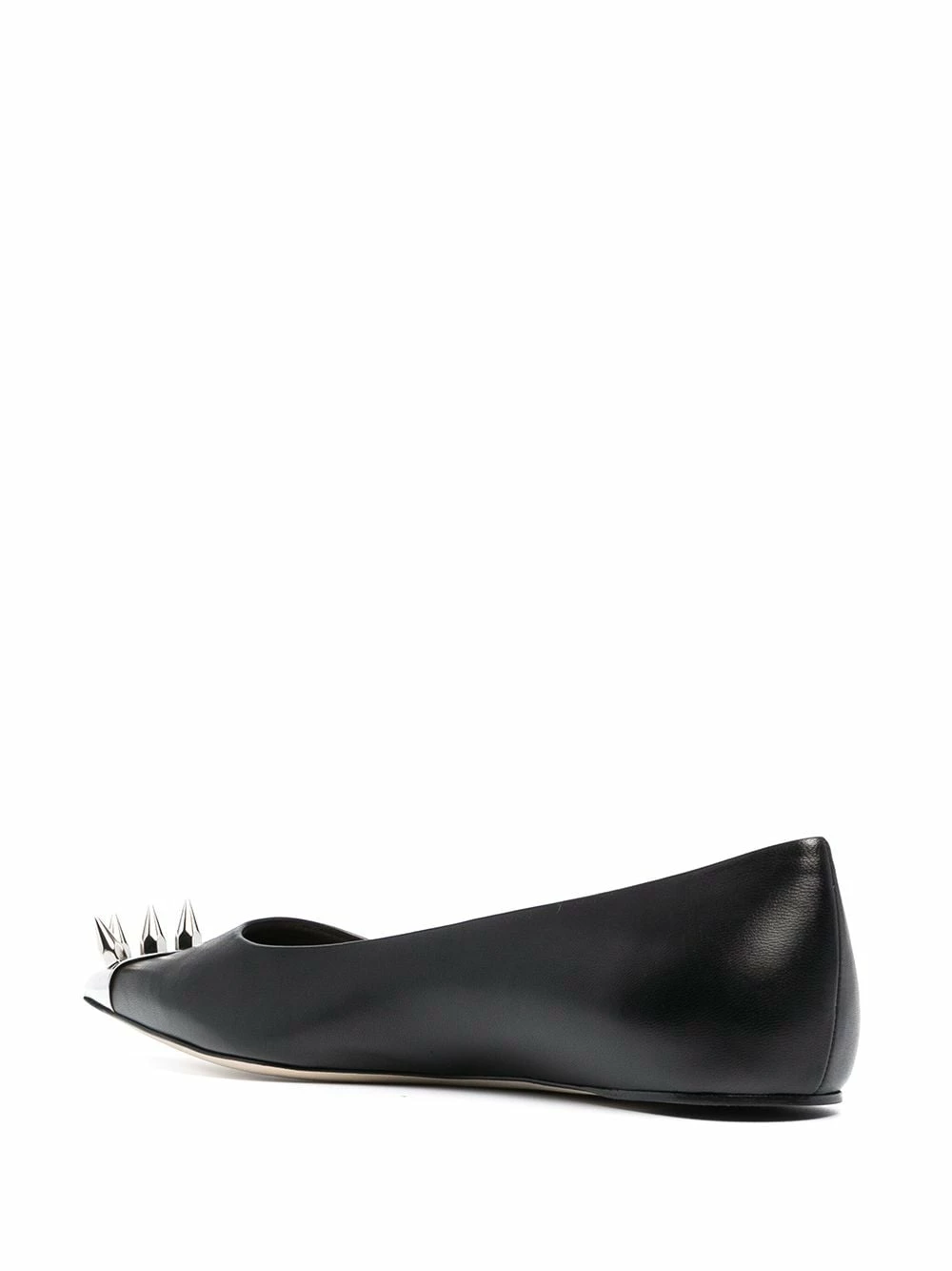 Alexander McQueen Spike stud ballerina shoes 3 Alexander McQueen spike stud ballerina shoes