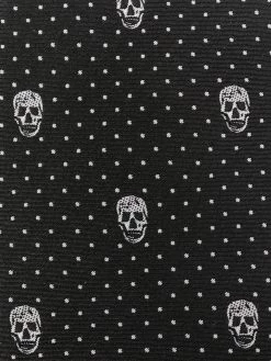 Alexander McQueen Skull motif jacquard tie