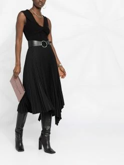 Alexander McQueen knitted V-neck top