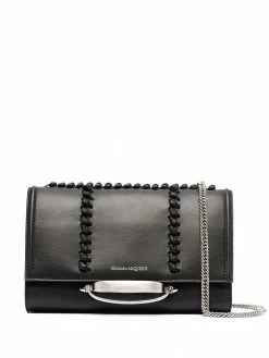 Alexander McQueen The Story leather shoulder bag