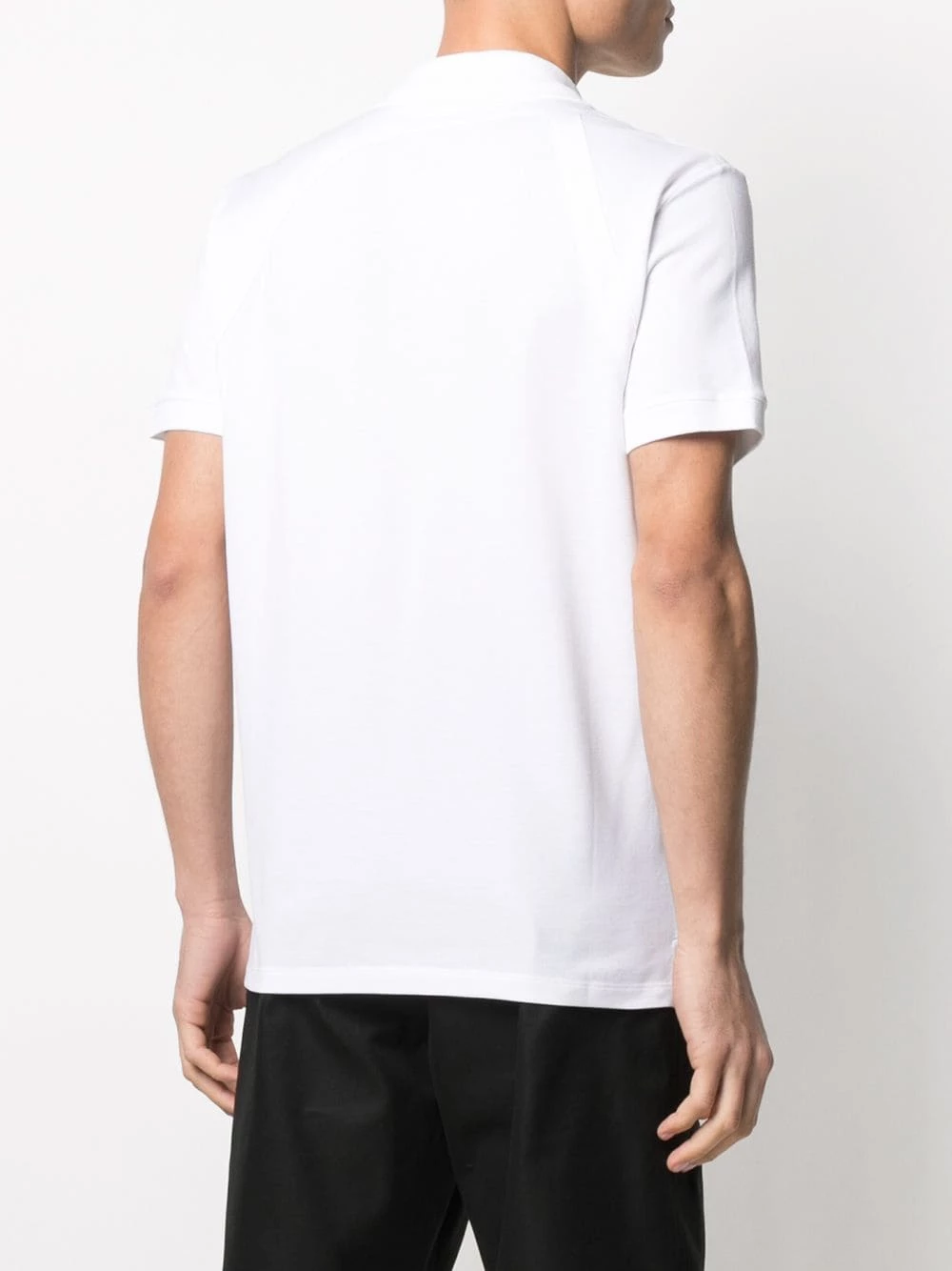 Alexander McQueen Logo harness polo shirt 4 Alexander McQueen logo harness polo shirt