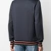 Alexander McQueen skull-motif striped jumper