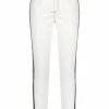 Alexander McQueen side-stripe skinny jeans