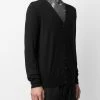 Alexander McQueen skull-intarsia cashmere cardigan