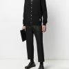 Alexander McQueen skull-intarsia cashmere cardigan