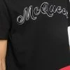 Alexander McQueen colour block logo print T-shirt