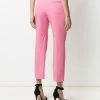 Alexander McQueen cropped straight-leg trousers