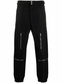 Alexander McQueen multi-pocket cuffed trousers