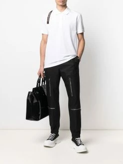 Alexander McQueen multi-pocket cuffed trousers