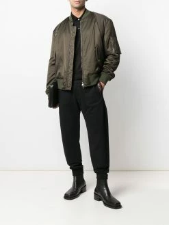 Alexander McQueen logo-patch polo shirt