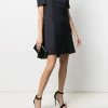 Alexander McQueen short-sleeve pleat minidress