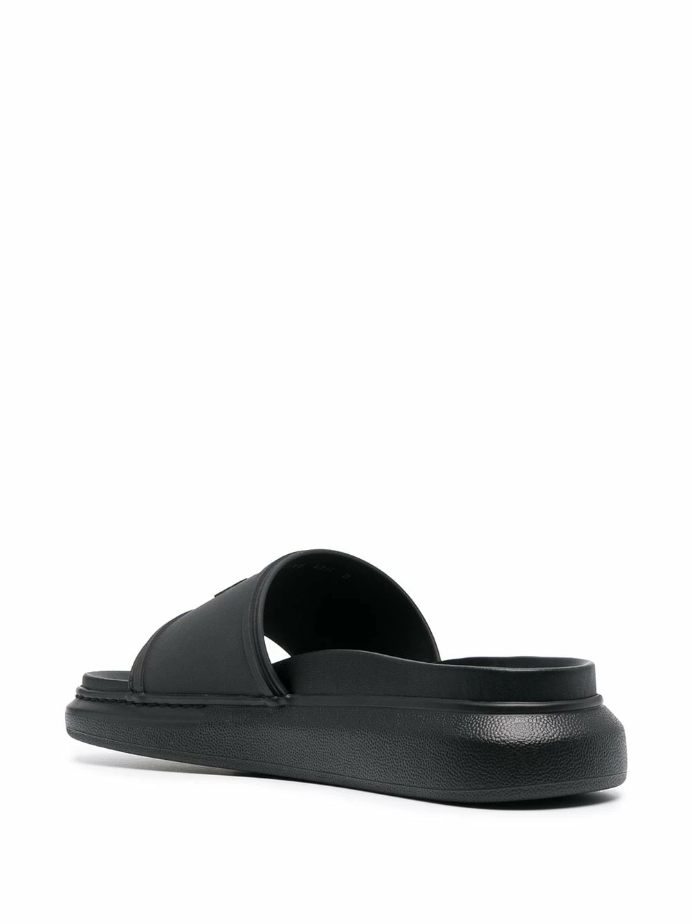 Alexander McQueen Logo detail slip on slides 3 Alexander McQueen logo-detail slip-on slides