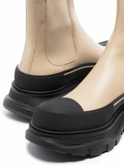 Alexander McQueen Tread Slick Chelsea boots