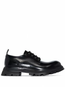 Alexander McQueen Wander leather lace-up shoes