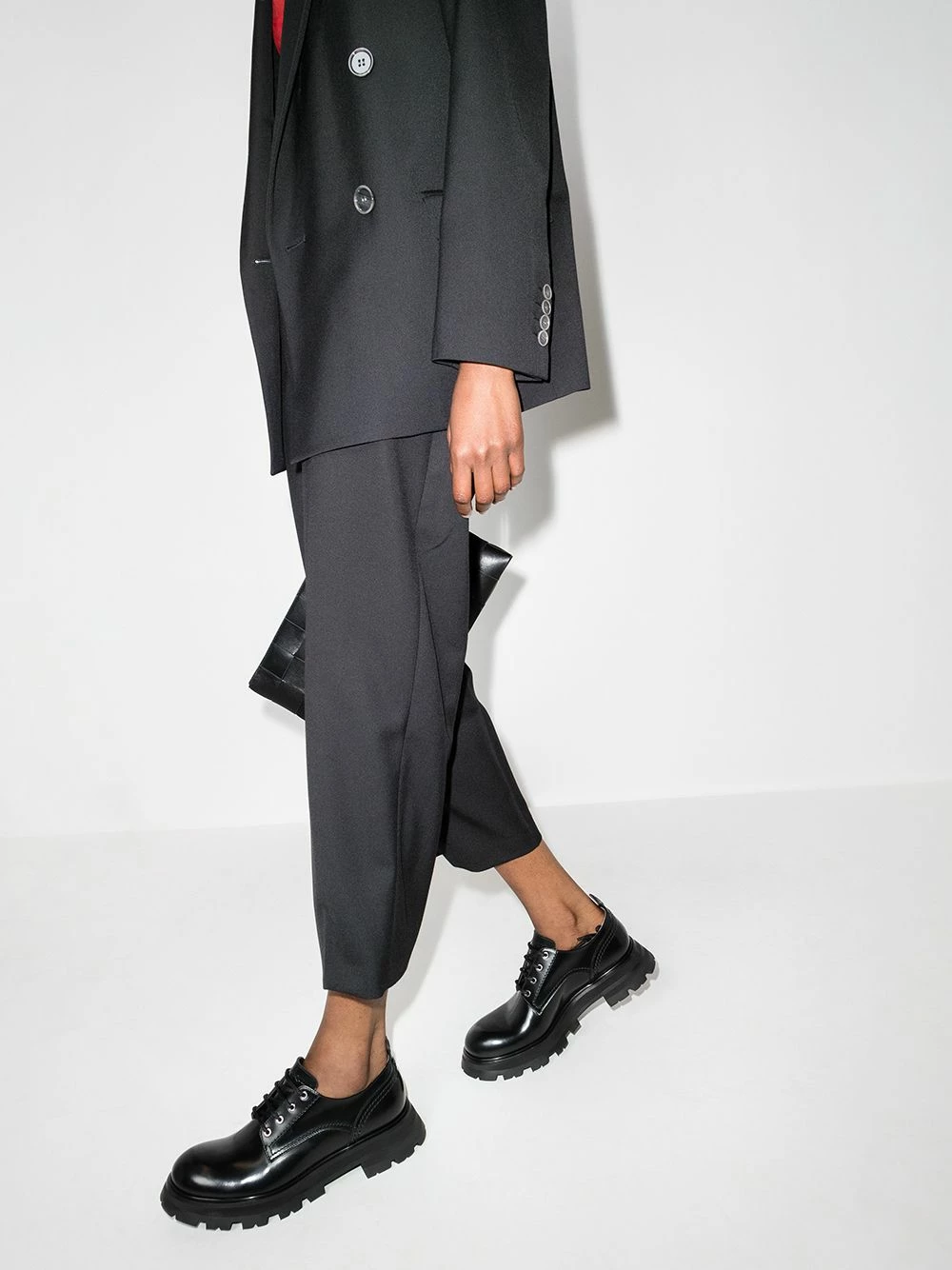 Alexander McQueen Wander leather lace up shoes 3 Alexander McQueen Wander leather lace-up shoes