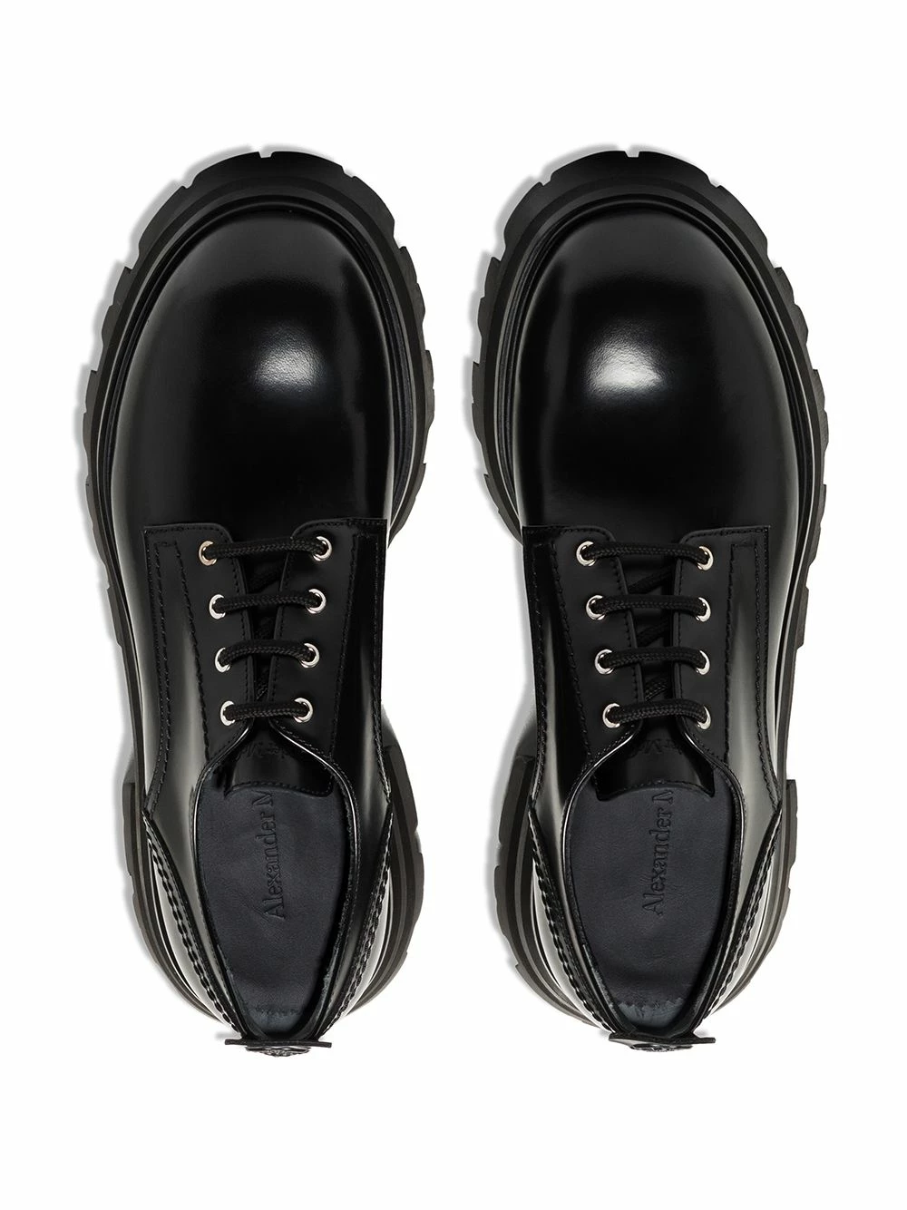 Alexander McQueen Wander leather lace up shoes 4 Alexander McQueen Wander leather lace-up shoes