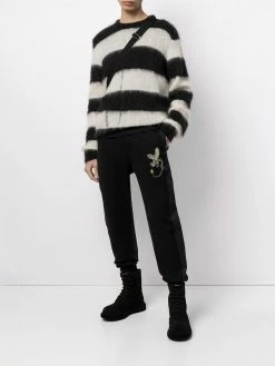 Alexander McQueen appliqué track pants