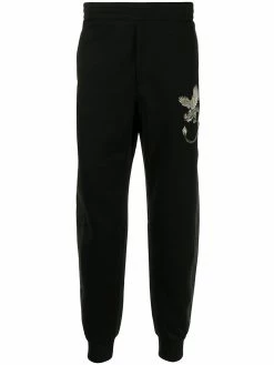 Alexander McQueen appliqué track pants