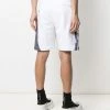 Alexander McQueen trompe l'oeil print track shorts