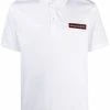 Alexander McQueen logo patch cotton polo shirt