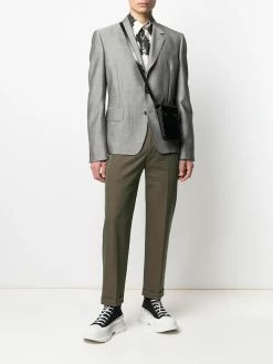 Alexander McQueen single-breasted wool jacket