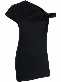 Alexander McQueen twist-detail off-shoulder T-shirt