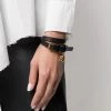 Alexander McQueen Skull motif wraparound bracelet 4 Alexander McQueen skull-motif wraparound bracelet
