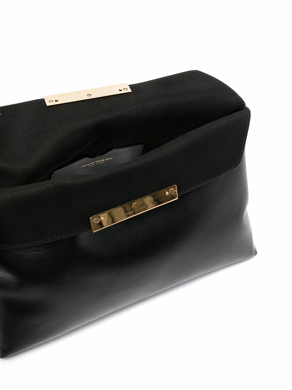 Alexander McQueen Crystal embellished ring detail clutch bag 5 Alexander McQueen crystal-embellished ring-detail clutch bag